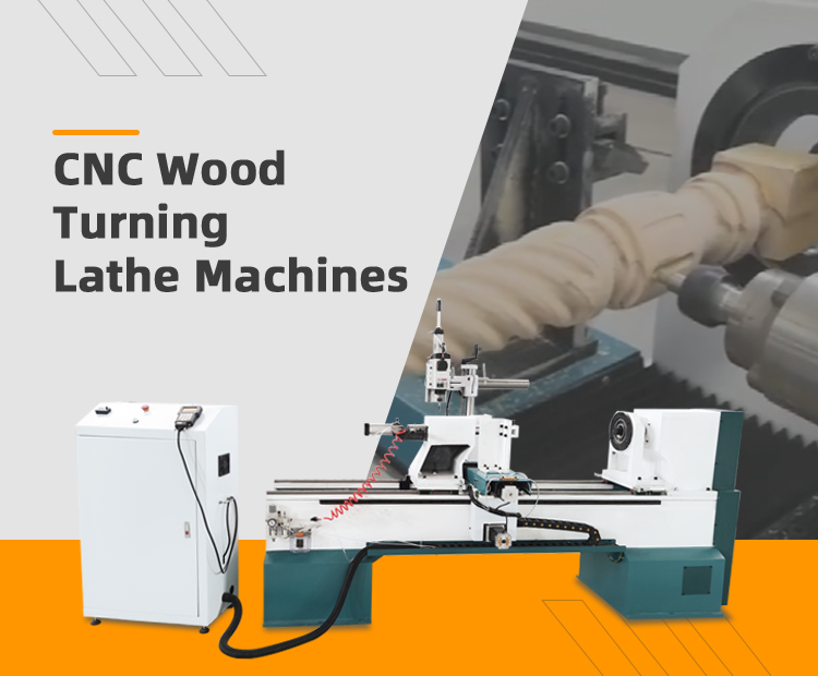 ¿Qué son las máquinas de torno de madera CNC?